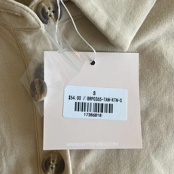 Kittenish Tan Romper - Picture 4 of 6